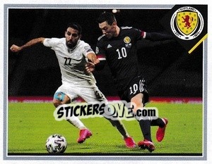 Sticker Callum McGregor - Scotland Official Campaign 2021 n. 117 - Panini