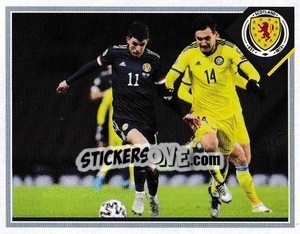 Sticker Ryan Christie - Scotland Official Campaign 2021 n. 123 - Panini