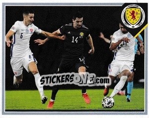 Sticker Kenny McLean - Scotland Official Campaign 2021 - Panini