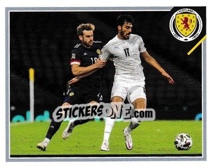 Sticker Stuart Armstrong - Scotland Official Campaign 2021 - Panini