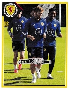 Cromo Stuart Armstrong - Scotland Official Campaign 2021 - Panini