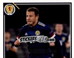 Sticker Ryan Fraser - Scotland Official Campaign 2021 n. 142 - Panini