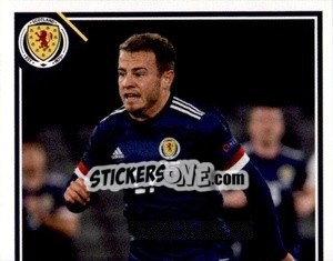 Cromo Ryan Fraser - Scotland Official Campaign 2021 - Panini