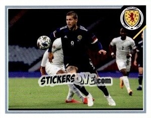 Cromo Lyndon Dykes - Scotland Official Campaign 2021 - Panini