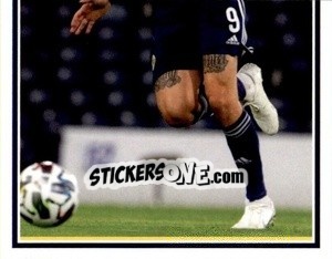 Sticker Lyndon Dykes - Scotland Official Campaign 2021 - Panini