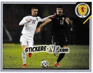 Sticker Callum Patterson - Scotland Official Campaign 2021 - Panini