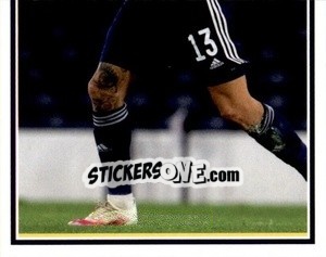 Sticker Callum Patterson - Scotland Official Campaign 2021 n. 155 - Panini