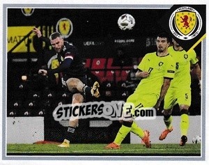 Sticker Oliver McBurnie - Scotland Official Campaign 2021 - Panini