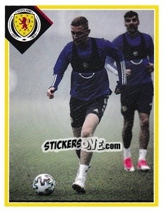 Sticker Oliver McBurnie - Scotland Official Campaign 2021 - Panini