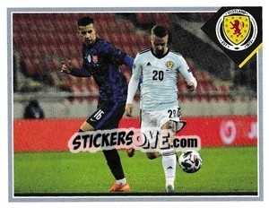Sticker Leigh Griffiths - Scotland Official Campaign 2021 n. 165 - Panini