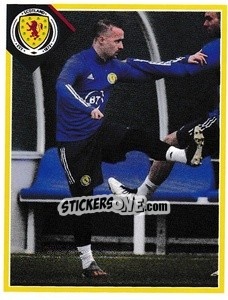 Sticker Leigh Griffiths - Scotland Official Campaign 2021 - Panini