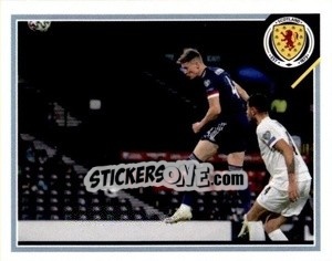 Sticker Scott McTominay v Israel 8 October, 2020 - Scotland Official Campaign 2021 n. 169 - Panini