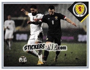 Sticker Ryan Jack v Serbia 12 November, 2020 - Scotland Official Campaign 2021 n. 176 - Panini