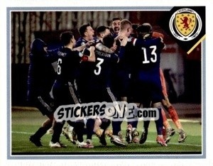 Sticker Celebrations v Serbia 12 November, 2020 - Scotland Official Campaign 2021 n. 179 - Panini