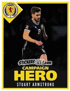 Cromo Stuart Armstrong - Scotland Official Campaign 2021 - Panini