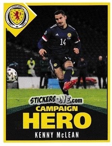 Sticker Kenny McLean - Scotland Official Campaign 2021 n. 185 - Panini