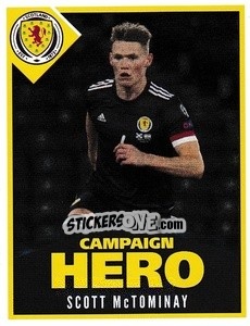 Sticker Scott McTominay - Scotland Official Campaign 2021 - Panini