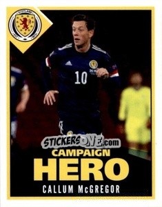 Sticker Callum McGregor - Scotland Official Campaign 2021 n. 189 - Panini