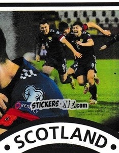 Sticker Nothing Matters More Collage - Scotland Official Campaign 2021 n. 193 - Panini