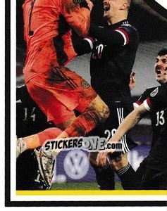 Sticker Nothing Matters More Collage - Scotland Official Campaign 2021 n. 198 - Panini