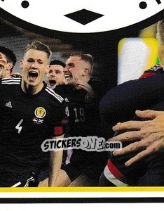 Sticker Nothing Matters More Collage - Scotland Official Campaign 2021 n. 199 - Panini
