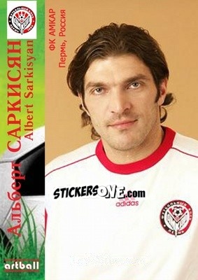 Figurina Albert聽Sarkisyan - Legends Of Armenian Football 1992-2014 n. C5 - Artball