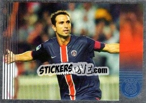 Sticker Pauleta - Paris Saint-Germain 50 ans n. 1 - Panini