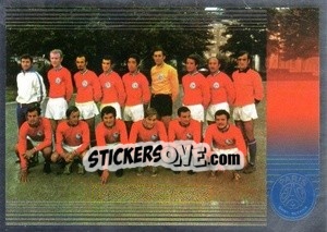 Sticker 1er Equipe 1970 - Paris Saint-Germain 50 ans - Panini