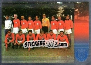 Cromo 1er Equipe 1970 - Paris Saint-Germain 50 ans - Panini