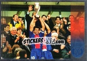 Figurina RAI trophé coupe de France 2004 - Paris Saint-Germain 50 ans n. 14 - Panini