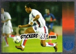 Sticker Ronaldhino - Paris Saint-Germain 50 ans n. 16 - Panini