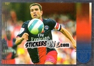 Sticker Pauleta - Paris Saint-Germain 50 ans n. 17 - Panini
