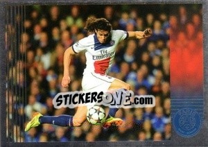 Figurina Cavani 200 buts - Paris Saint-Germain 50 ans - Panini