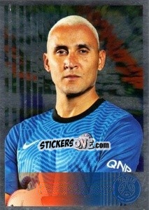 Sticker Keylor Navas - Paris Saint-Germain 50 ans n. 26 - Panini