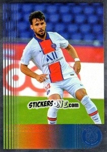 Sticker Juan Bernat(en action) - Paris Saint-Germain 50 ans n. 31 - Panini