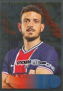 Figurina Alessandro Florenzi - Paris Saint-Germain 50 ans - Panini