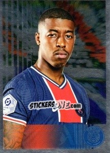 Cromo Presnel Kimpembe - Paris Saint-Germain 50 ans - Panini