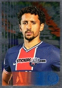 Sticker Marquinhos - Paris Saint-Germain 50 ans n. 38 - Panini