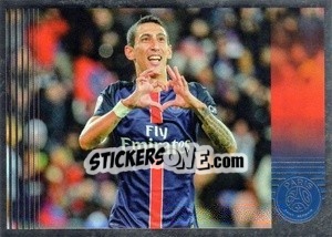 Sticker Angel di Maria (en action) - Paris Saint-Germain 50 ans n. 42 - Panini
