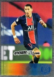 Sticker Angel di Maria (en action) - Paris Saint-Germain 50 ans - Panini