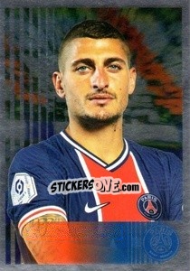 Sticker Marco Verratti - Paris Saint-Germain 50 ans n. 53 - Panini
