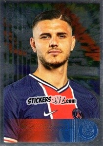 Sticker Mauro Icardi - Paris Saint-Germain 50 ans n. 59 - Panini