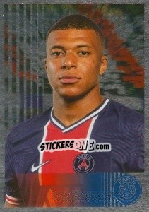 Cromo Kylian Mbappé - Paris Saint-Germain 50 ans - Panini