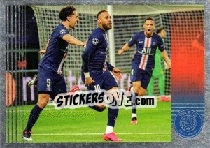Sticker 11 mars 2020 8eme retour LDC (PSG Borussia 2-0) - Paris Saint-Germain 50 ans n. 79 - Panini