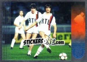 Cromo JM Pilorget 435 Matchs - Paris Saint-Germain 50 ans n. 83 - Panini