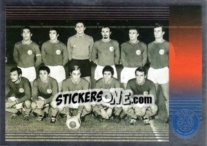 Sticker equipe 1970 - Paris Saint-Germain 50 ans - Panini