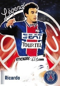 Sticker Raimundo Ricardo Gomez - Paris Saint-Germain 50 ans - Panini