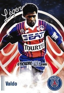 Cromo Candido Filho Valdo - Paris Saint-Germain 50 ans - Panini