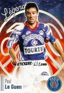 Sticker Paul Le Guen - Paris Saint-Germain 50 ans n. C10 - Panini