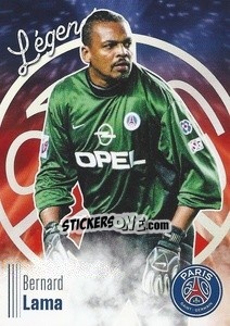 Sticker Bernard Lama - Paris Saint-Germain 50 ans n. C13 - Panini